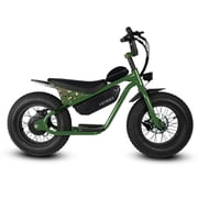 Golden Cycles Big Boy 16 in 350W Fat Tire Electric Bike, Army