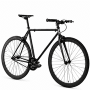Golden Cycles Single Speed Fixie Bike   Lightweight Steel Frame, Flip-Flop Hub, 700c Wheels, Multiple Sizes & Deep V Rims Vader, 55