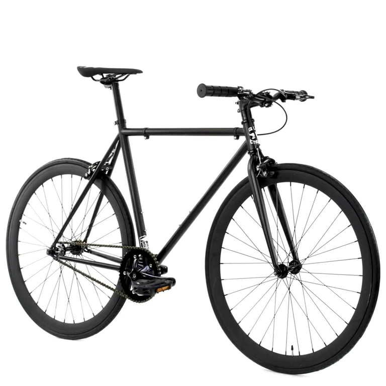 Golden Concepts SP-45 BLK／BLK Golden Cycles Single Speed Fixie Bike – Lightweight Steel