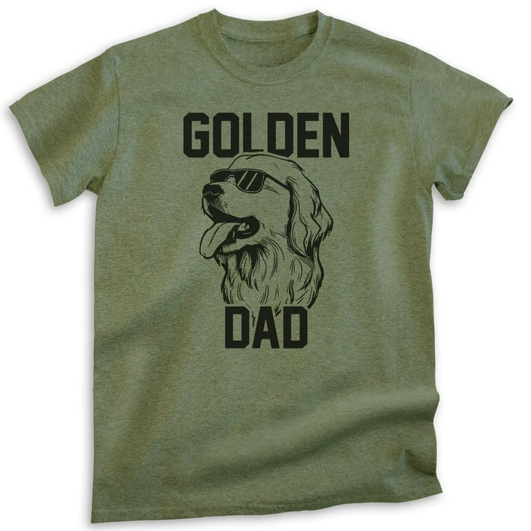 Coolest Golden Dad T-Shirt For Men Retriever New Dog Owner Coolest Golden Dad T-Shirt For Men Retriever New Dog Owner