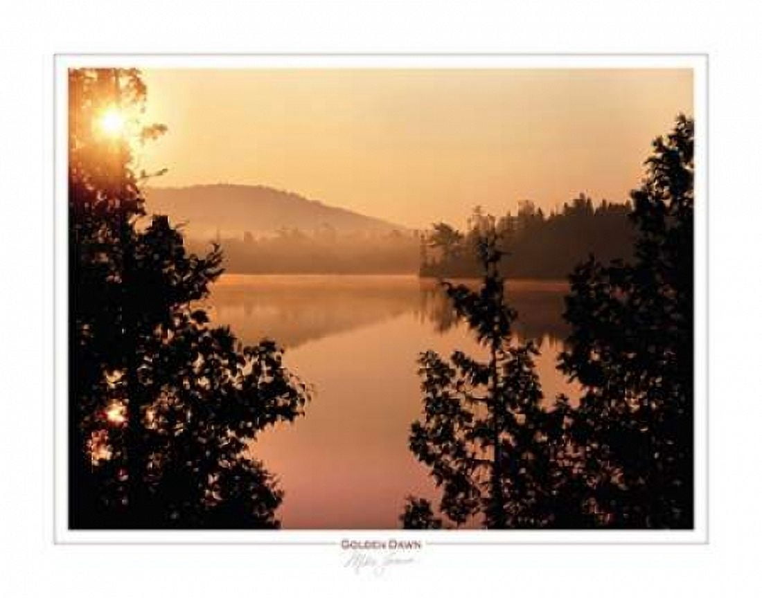 Golden Dawn Canvas Art - Mike Jones (22 x 28)