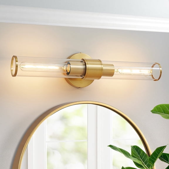 Golden Decorative Lamp E26 Wall Sconce For Indoor Use