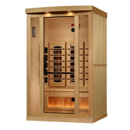 Golden Design Saunas 2-Person Full Spectrum PureTech™ Near Zero EMF FAR Infrared Sauna