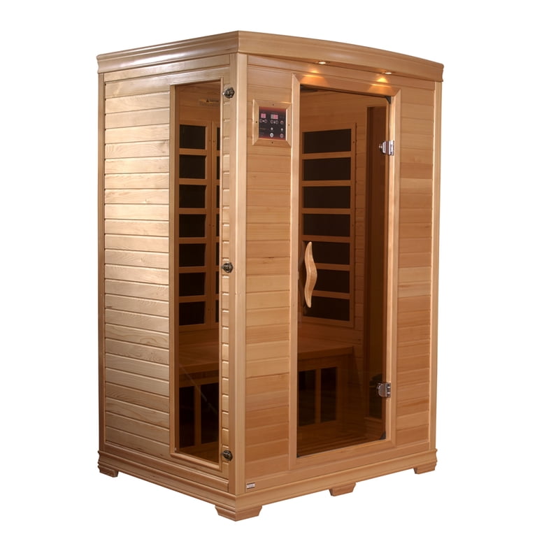 Golden Designs GDI-6232-01 Luxury 2 Person Infrared Carbon Sauna