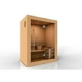 thumbnail image 1 of Golden Design Saunas Golden Designs Sundsvall Edition 2 Person Traditional Steam Sauna - Canadian Red Cedar, 1 of 6