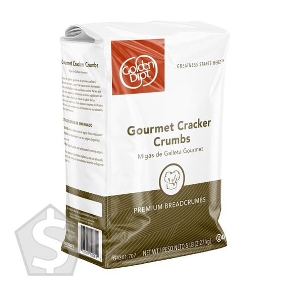 Golden Dipt 4 lb. Gourmet Coating Bread Crumbs - 6/Case