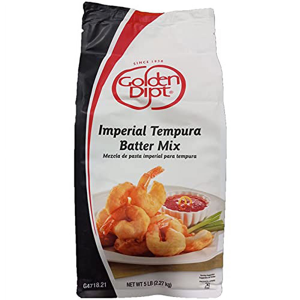 Golden Dipt Imperial Tempura Batter Mix 5 Pound Bag