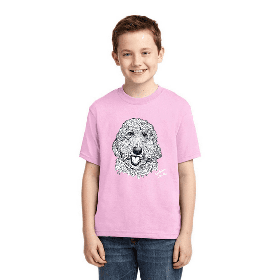 Golden Doodle Dog Lover Pet Owner Animal Lover Boys Graphic Youth T-Shirt