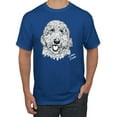 thumbnail image 1 of Golden Doodle Dog Lover Pet Owner Animal Lover Graphic T-Shirt, Royal, Medium, 1 of 4