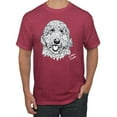 thumbnail image 1 of Golden Doodle Dog Lover Pet Owner Animal Lover Graphic T-Shirt, Vintage Heather Red, X-Large, 1 of 4