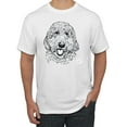 thumbnail image 1 of Golden Doodle Dog Lover Pet Owner Animal Lover Graphic T-Shirt, White, Large, 1 of 4