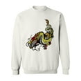 thumbnail image 1 of Golden Dragon Design Sweatshirt Men -Image by Shutterstock, Male 4X-Large, 1 of 4