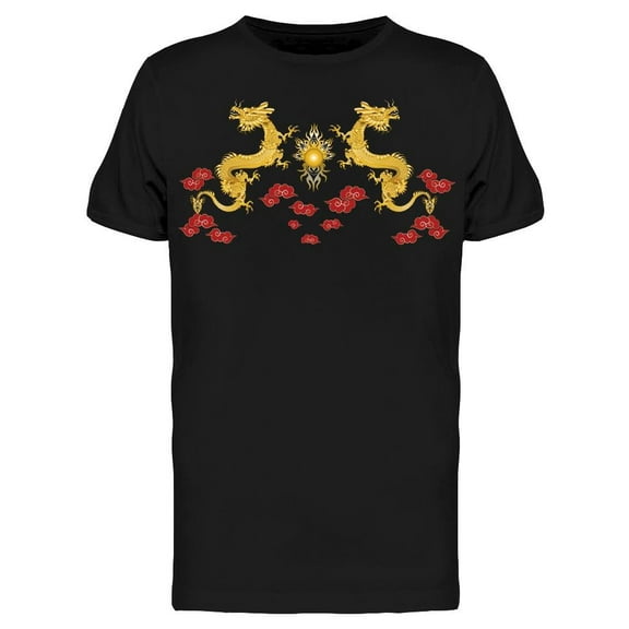 Golden Dragons T-Shirt Men -Image by Shutterstock, Male Medium