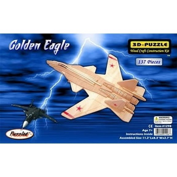 Golden Eagle 3D Puzzle by Puzzled Inc.