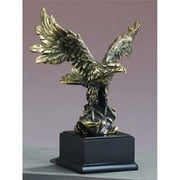 Golden Eagle Sculpture - 5 x 7.5 in.