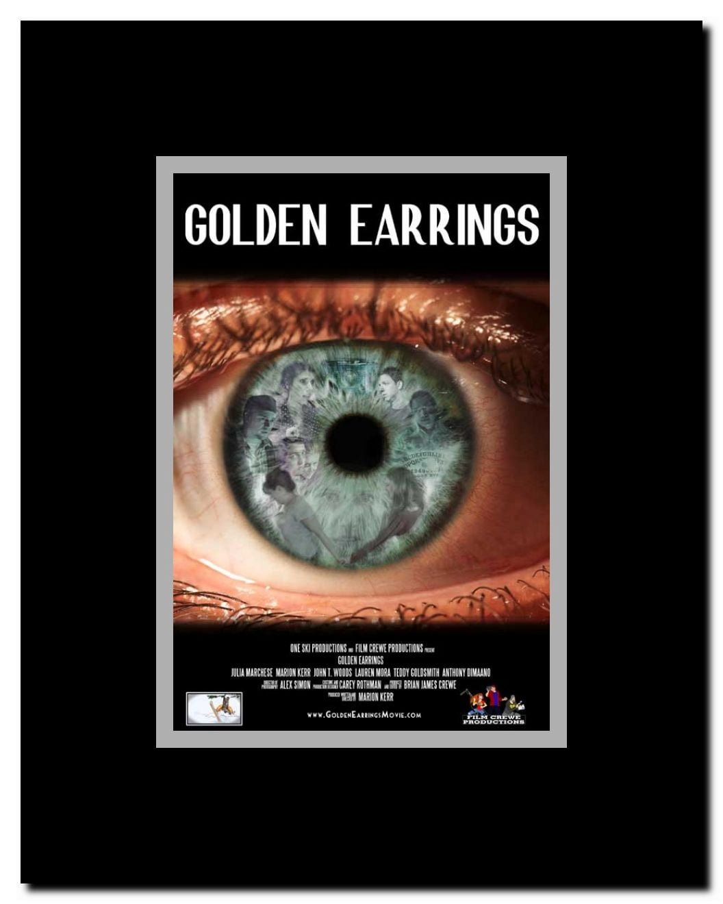 Golden Earrings Framed Movie Poster