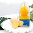thumbnail image 1 of Golden Egg Scrambler Manual Hand Shaker | Household Egg Mixer Non-Electric - Durable Plastic | Easy to Clean | Fun Kitchen Gadget for Kids & Adults | 16x7.5cm | 137g | Blue | 1 Piece, 1 of 9