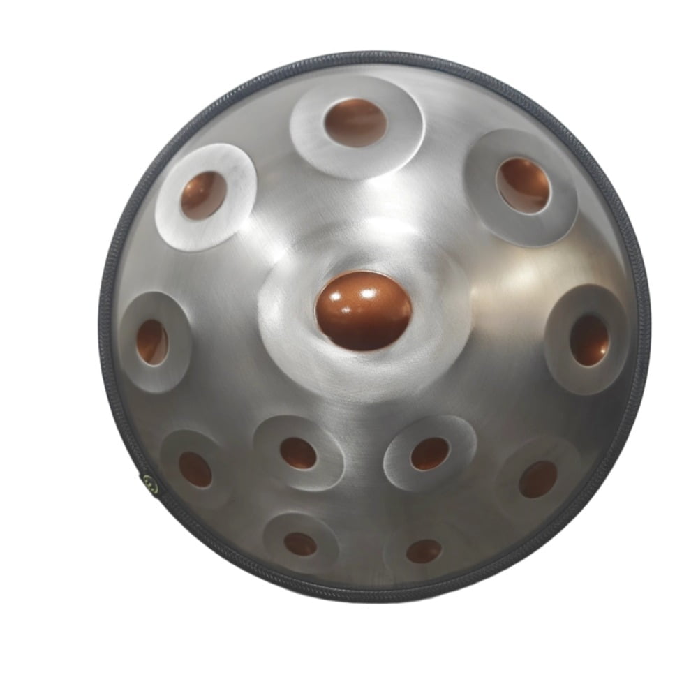 Golden Eyes 12notes Handpan for Musical Lover 22inch Handmade Drum with whole Sets for Adults Percussion Instruments