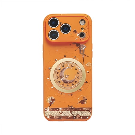 Golden Fairy Luxury Case for iPhone 17 Pro Max - Orange