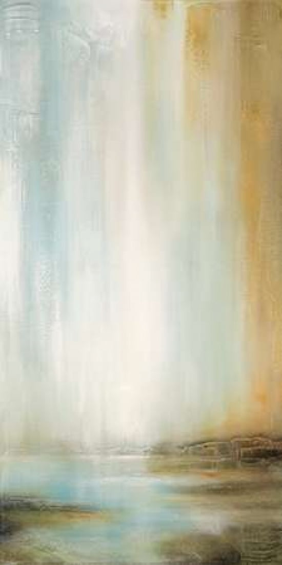 Golden Falls Canvas Art - Linzy Arnott (10 x 20)