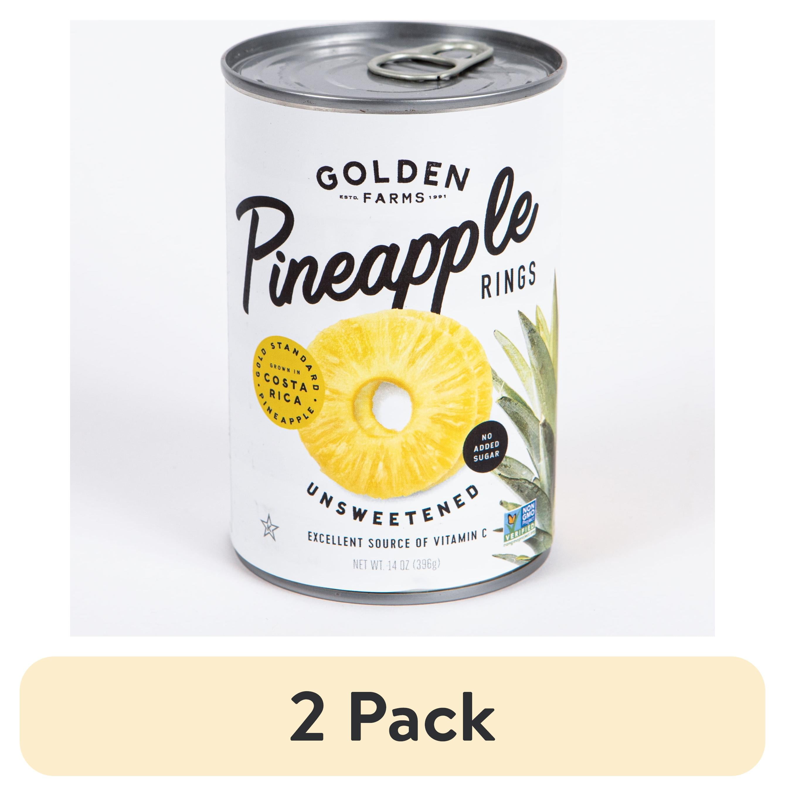 Golden Farms Unsweetened Conventional Pineapple Rings, 14 Oz Can Golden Farms Unsweetened Conventional Pineapple Rings, 14 Oz Can