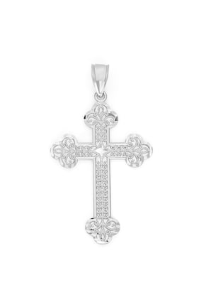 925 Sterling Silver Cross Pendant - Spiritual Gift for Women and Men