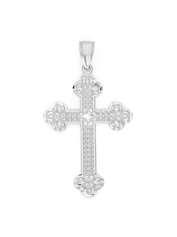 925 Sterling Silver Cross Pendant - Spiritual Gift for Women and Men