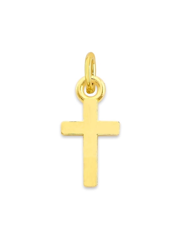 Solid 10k Gold Cross - Religious Jewelry Gifts for Women