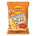 thumbnail image 1 of Golden Flake Cheddar Cheese Puff Corn, 6 oz Bag, 1 of 8