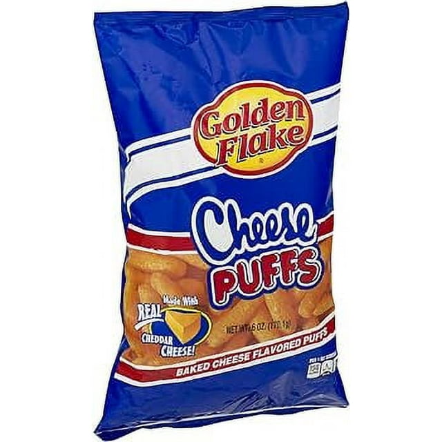 Golden Flake Cheese Puffs, 6 oz Bag
