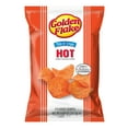 thumbnail image 1 of Golden Flake Hot Thin & Crispy Potato Chips, Gluten-Free, 4.625 oz Bag, 1 of 8