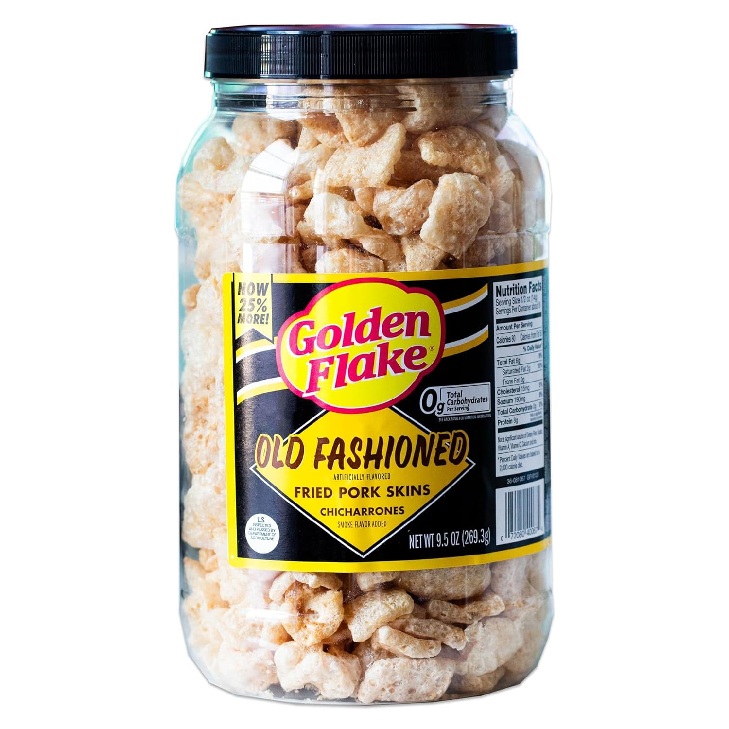 Golden Flake Utz Old Fashioned Pork Rinds Chicharrones Crispy Fried