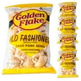 thumbnail image 1 of Golden Flake Utz Old Fashioned Pork Rinds - Chicharrones - Crispy Fried Pork Skins - 4, 4oz Bags, 1 of 5