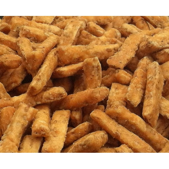 Golden Flavor- Unsalted Sesame Sticks- 12oz bags (12 Pack)