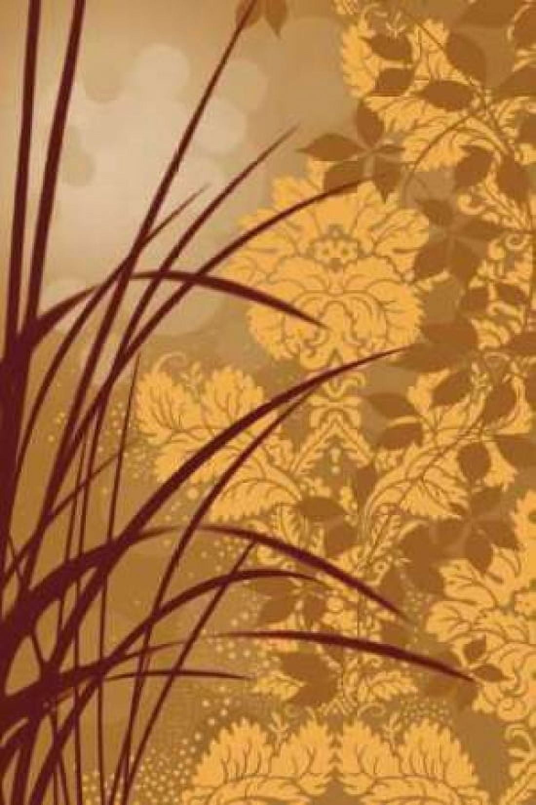 Golden Flourish I Canvas Art - Edward Aparicio (12 x 18)