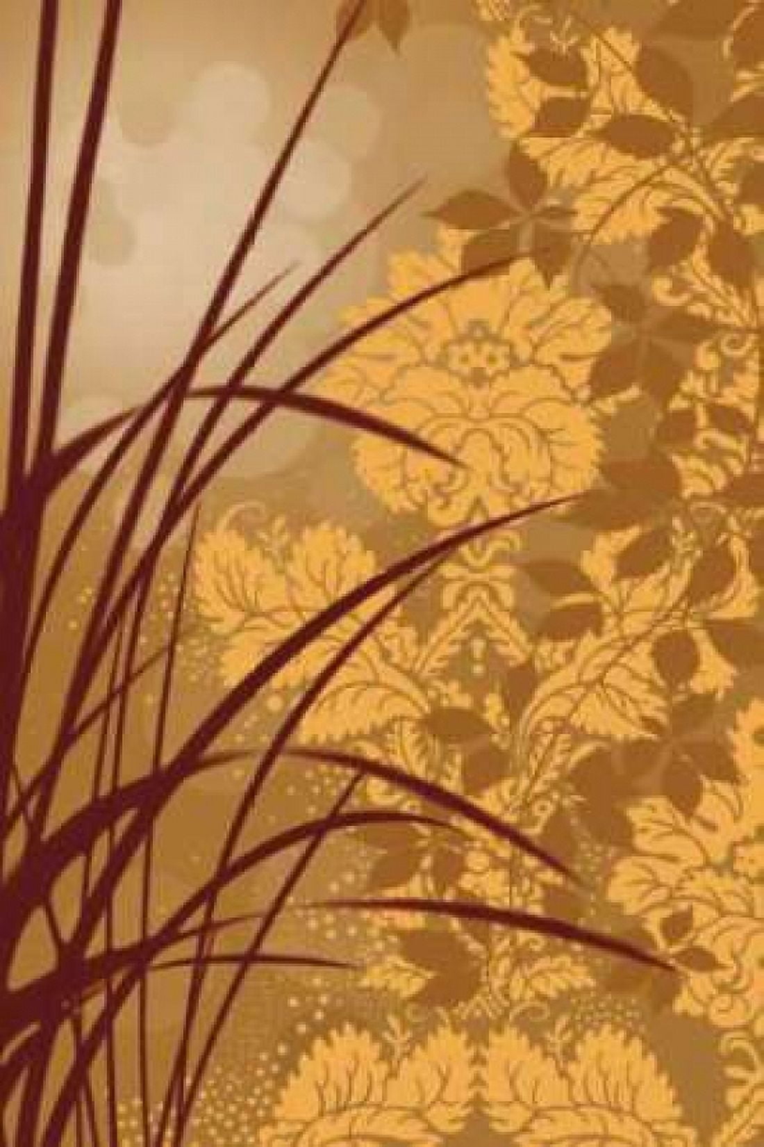 Golden Flourish I Canvas Art - Edward Aparicio (24 x 36)