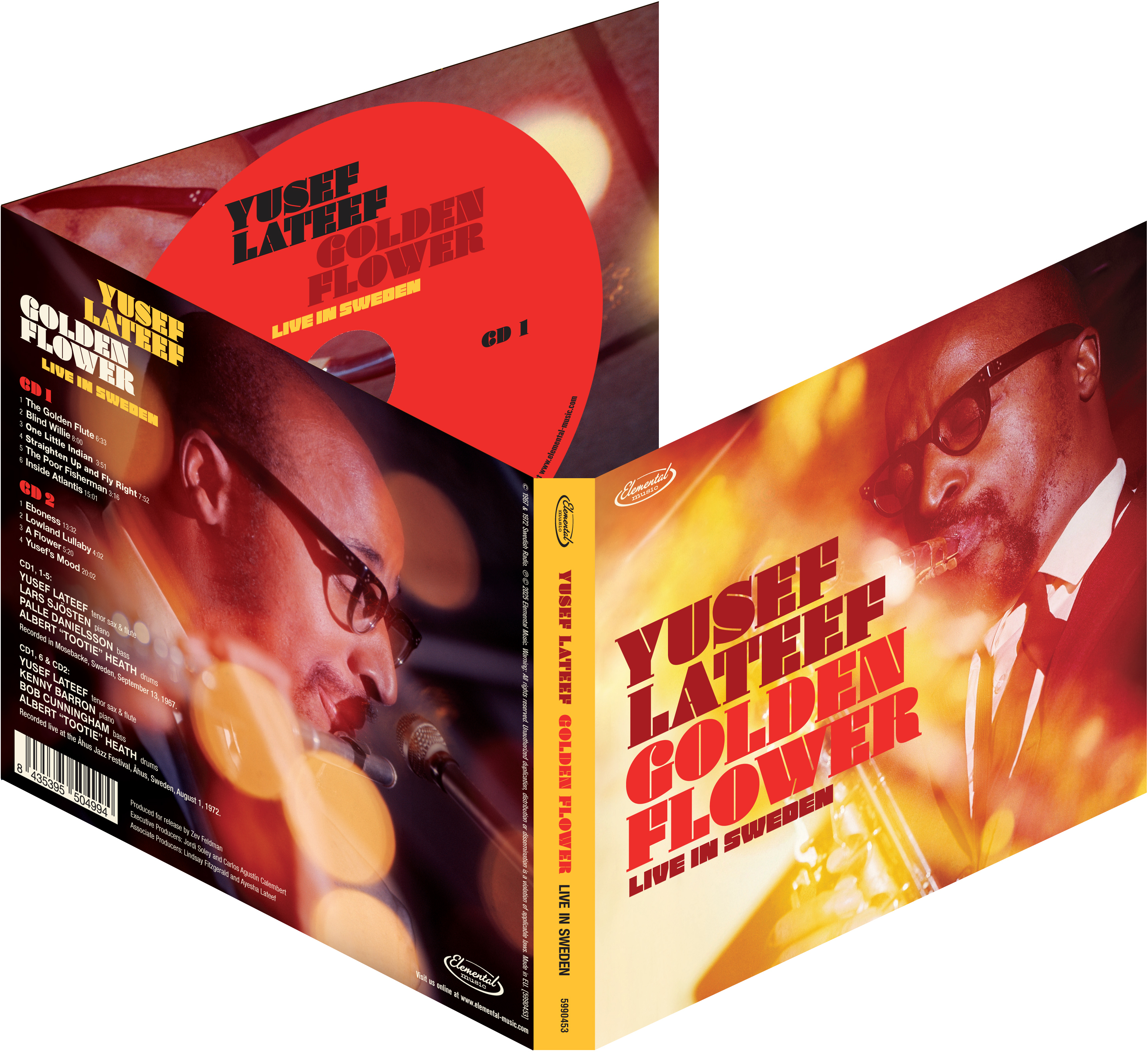 Yusef Lateef - Golden Flower: Live in Sweden - Music & Performance - CD
