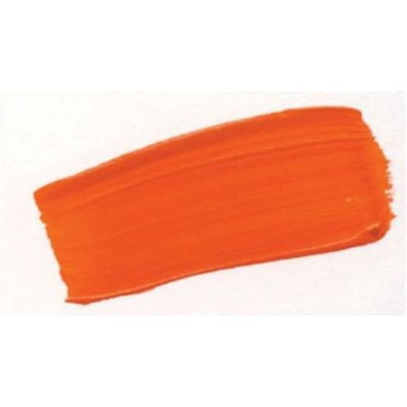 Golden Fluid Acrylic Paint, 4 oz, Vat Orange