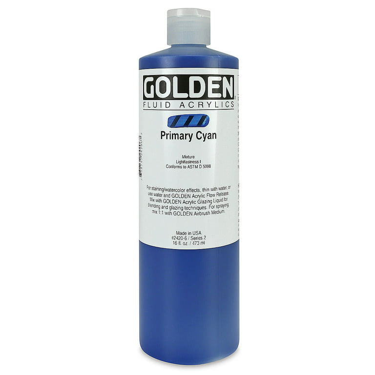 Lot Of 31 Golden Fluid Acrylic Paint Bottles 4oz 118ml High Series Brand New