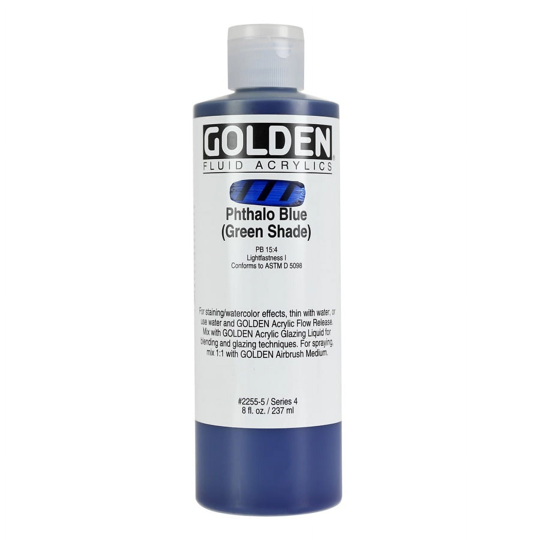 Fluid Acr Phth Blue(Gs) 8Oz by Golden