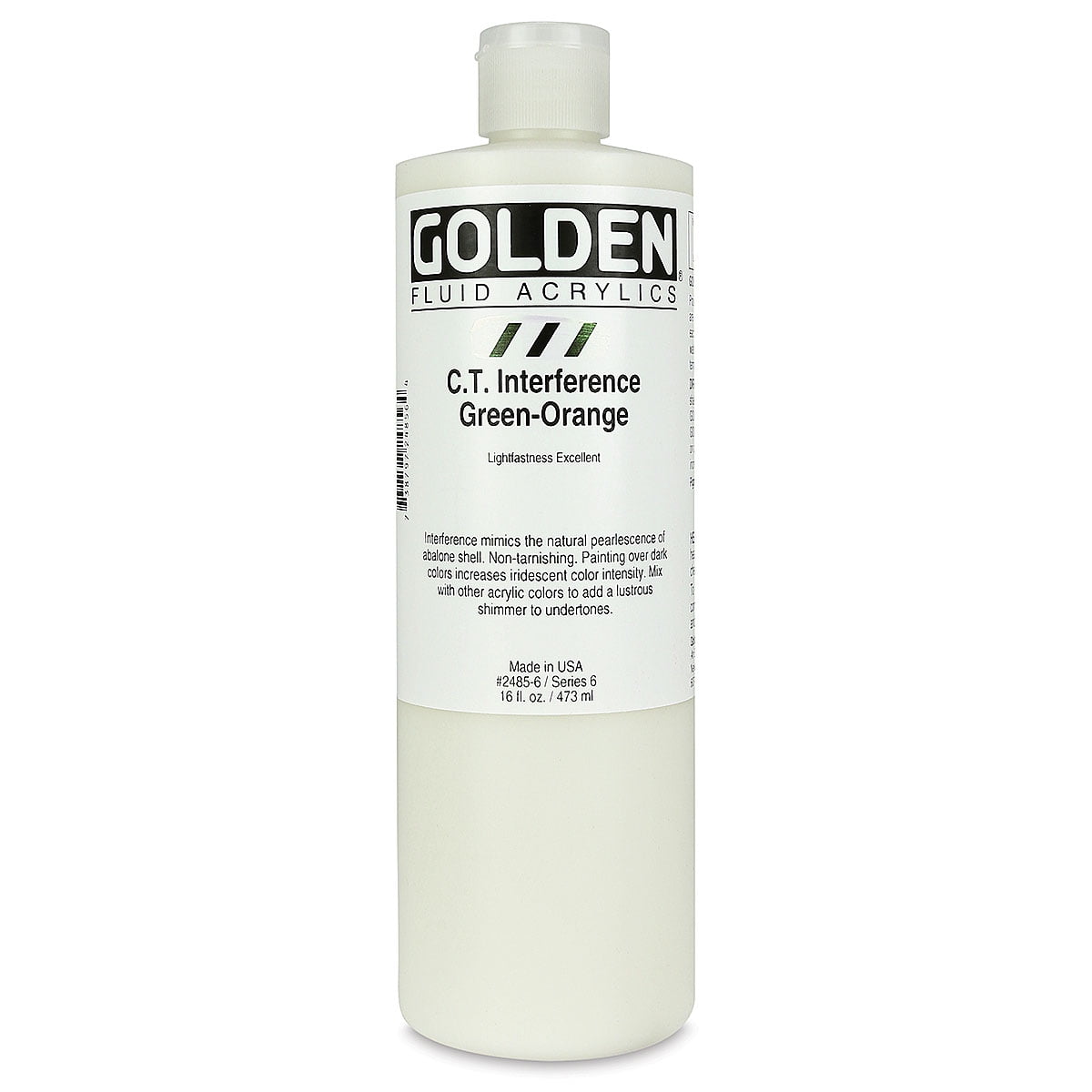 Golden High Flow Acrylic Paint, 16 Ounce, Titanium White