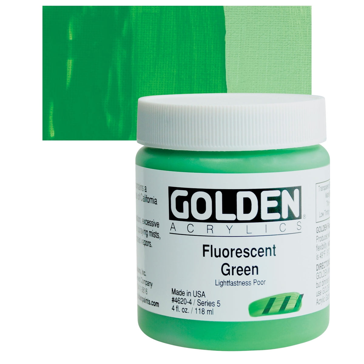 Fluor Acr Green 4Oz by Golden