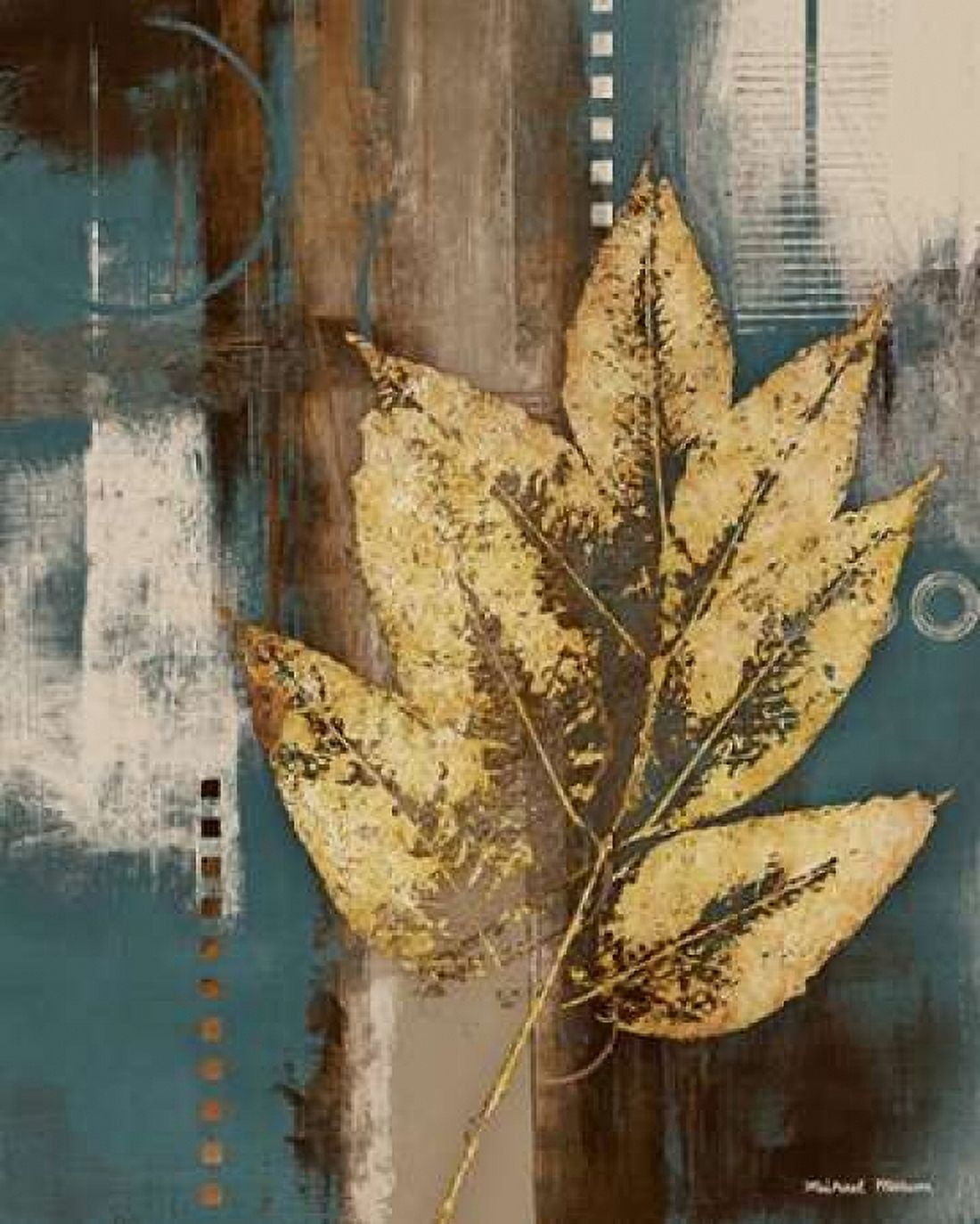 Golden Force I Canvas Art - Michael Marcon (24 x 30)