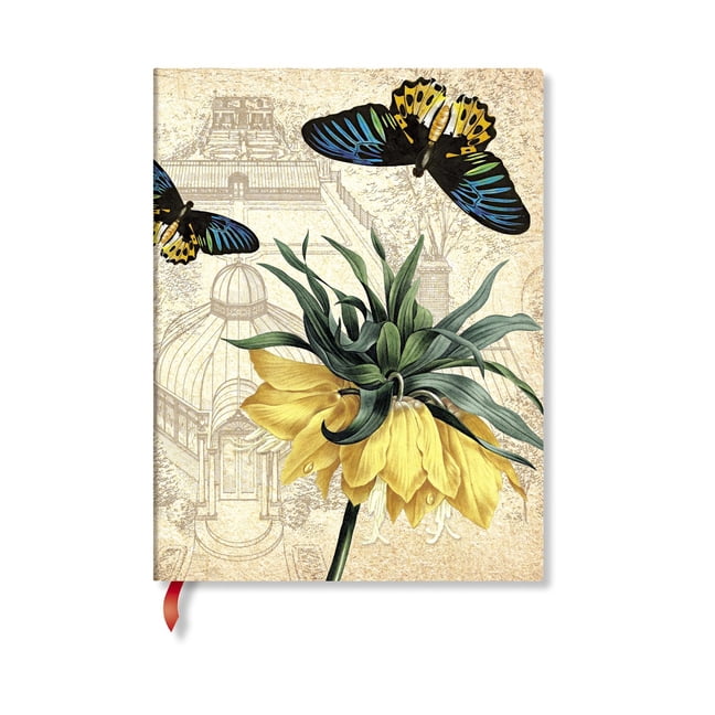 Golden Fritillaria Ultra Unlined Softcover Journal, 176pg, 100gsm, New York Botanical Garden by Paperblanks (Golden Frit, (Hardcover)