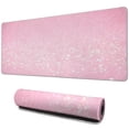 thumbnail image 1 of Golden Gaming Gear: 'Stay Positive' Mousepad with Large Non-Slip Rubber Base - Stitched Edges, Waterproof - Perfect for Work, Office, Home, 1 of 7