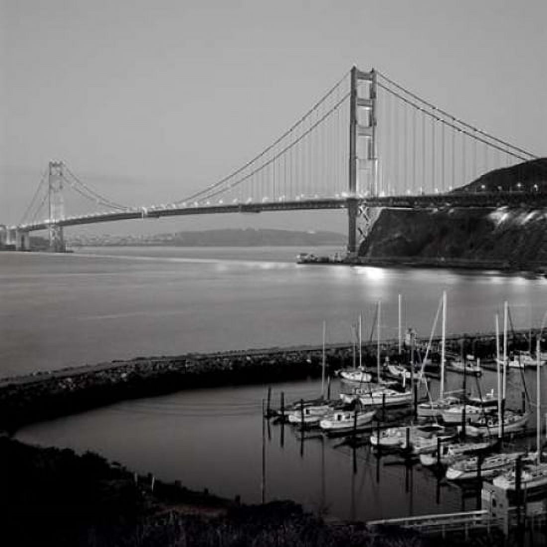 Golden Gate Bridge - 31 Canvas Art - Alan Blaustein (24 x 24)