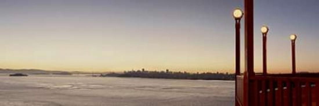 Golden Gate Bridge - 37 Canvas Art - Alan Blaustein (12 x 36)