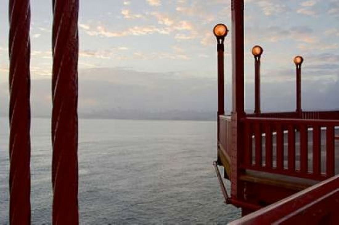 Golden Gate Bridge - 42 Canvas Art - Alan Blaustein (12 x 18)