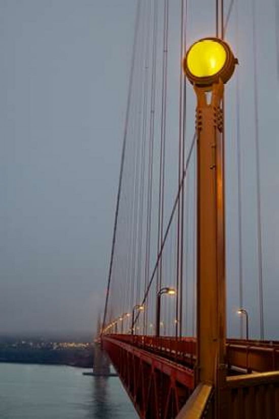 Golden Gate Bridge - 50 Canvas Art - Alan Blaustein (12 x 18)