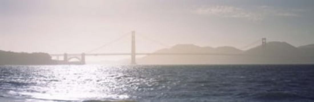 Golden Gate Bridge California USA Canvas Art - Panoramic Images (18 x 6)